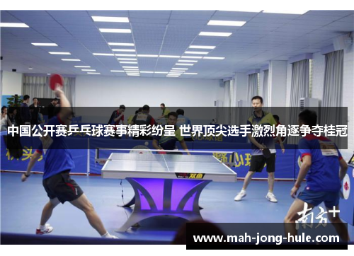 中国公开赛乒乓球赛事精彩纷呈 世界顶尖选手激烈角逐争夺桂冠